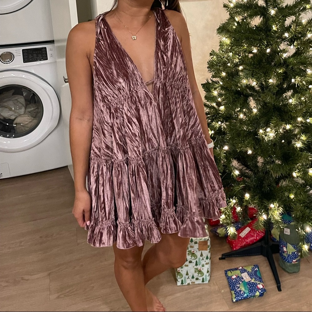 Free People purple tunic